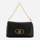 Torebka crossbody damska z łańcuszkiem Liu Jo AF5138E0161 22222 Czarna (800070345572) - obraz 1