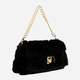 Torebka crossbody damska z łańcuszkiem Liu Jo AF5138E0305 22222 Czarna (800070345576) - obraz 3