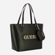 Сумка шопер жіноча зі штучної шкіри Guess Beacon HFVG9035230 BLA Чорна (800070346623) - зображення 3