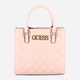 Сумка крос-боді через плече жіноча зі штучної шкіри маленька Guess Alazne HWALAZP3504 POW Рожева (800070346615) - зображення 1