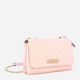Сумка крос-боді через плече жіноча зі штучної шкіри середня Guess Alazne HWALAZP3521 POW Рожева (800070346612) - зображення 3