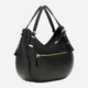 Torebka crossbody damska mała Guess Lefia HWBG9644050 BLA Czarna (800070344314) - obraz 2