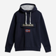 Bluza męska z kapturem Napapijri Burgee NP0A4GJD1761003 S Niebieska (800070311889) - obraz 5