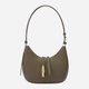 Сумка багет жіноча з натуральної шкіри маленька Furla Goccia WB01500BX33532810S1007 Зелена (800070344979) - зображення 1