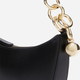 Сумка багет жіноча з натуральної шкіри маленька Furla Sfera WE00767BX3991O60001007 Чорна (800070344986) - зображення 3