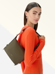 Torebka damska ze skóry naturalnej mała Furla Nuvola WE00846BX20452810S1007 Zielona (800070344988) - obraz 2
