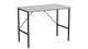 Стол письменный Line Тайм Ferrum-decor 750x1000x600 Черный металл ДСП Белое 16 мм (FRD-104871) - изображение 1