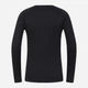 Термолонгслів чоловічий зимовий спортивний Jack Wolfskin Infinite Warm Ls M A60322_6000 S Чорний (4064886325523) - зображення 4