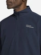Толстовка на флисе, на молнии мужская Jack Wolfskin Taunus Hz M 1709522-C0412 M Темно-синяя (4064886587709) - изображение 4