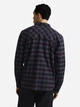 Рубашка хлопковая мужская Jack Wolfskin Baja Flannel Shirt M A65028-T0003 M Сливовая с синим (4064886563949) - изображение 2