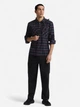 Рубашка хлопковая мужская Jack Wolfskin Baja Flannel Shirt M A65028-T0003 M Сливовая с синим (4064886563949) - изображение 3