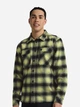 Рубашка хлопковая мужская Jack Wolfskin Baja Flannel Shirt M A65028-T0326 M Желтая с черным (4064886563840) - изображение 1