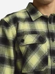 Рубашка хлопковая мужская Jack Wolfskin Baja Flannel Shirt M A65028-T0326 M Желтая с черным (4064886563840) - изображение 4