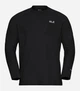Спортивная кофта мужская Jack Wolfskin Prelight Trail Crew M A65168-6000 2XL Черная (4064886562539) - изображение 4