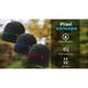 Водонепроницаемая зимняя шапка Dexshell Cuffed Beanie унисекс черная с красной полосой для защиты от влаги и холода (LIV-S_11C) - изображение 7