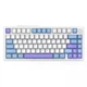 Клавіатура Attack Shark X85 Wireless Mechanical Keyboard (Starlight, перемикачі White Jade) бездротова - зображення 1