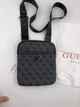 Месенджер Guess Vezzola crossbody bag , сірий колір 00098 - изображение 3