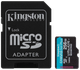 Карта пам'яті Kingston microSD 256GB C10 UHS-I U3 A2 V30 + SD (SDCG4/256GB) (7120095) - изображение 1