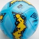Мяч футбольный Umbro Neo Swerve Голубой Уни (размер 5) 21333U-MBZ - изображение 3