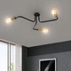 Люстра лофт MSK Electric Maze з бронзовими патронами MSK Electric NL 6060/3 BK+BN - зображення 1