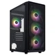 Корпус 1stPlayer FD3-M-BK-4F7 Black без БП - зображення 7
