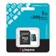 Карта памяти MicroSDXC 1TB UHS-I/U3 Class 10 Kingston Canvas Go! Plus R200/W160MB/s + SD-адаптер (SD - изображение 2