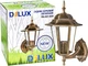 Уличный светильник Delux Palace A001 60W E27 Черное золото (90011332) - изображение 2