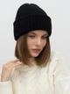 Шапка женская Malisa Гаіті 15-1736-AA-218 One Size Черная - изображение 2