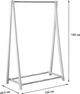 Стійка для одягу Fenster Модус 2 Білий 146x100x48,5 - изображение 3