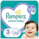 Подгузники Pampers Active Baby Mid Размер 3 (6-10 кг) 90 ш (8001090949455) - изображение 1