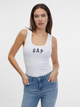 Майка жіноча GAP 585421-01 XXS Біла (1200049671066) - зображення 1