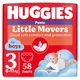 Подгузники Huggies Little Movers/Pants 3 Mega 6-11 кг для мальчиков 58 ш (5029053547473) - изображение 1