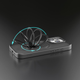 Etui plecki Etteri Matt Mag Ring do Apple iPhone 16 Pro Black (5906961960467) - obraz 9