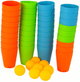 Логічна гра LEAN Toys Cups Puzzle 3 в 1 44 елементи 16248 (5905679077818) - зображення 4