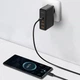 Сетевое зарядное устройство Baseus GaN2 Pro 100W CCGAN2P-L01 четыре порта (2 Type-C + 2 USB) с функцией быстрой зарядки QC4.0+PD3.0 + Кабель Type-C to Type-C 1m Black - изображение 9
