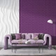 3D панель самоклеющаяся 700x770x5мм кирпич Фиолетовый (016-5) SW-00000150 - изображение 5