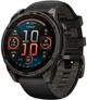 Смарт-часы Garmin Fenix 8 47mm Solar Sapphire Carbon Gray DLC Titanium w. Black/Pebble Gray S. Band (010-02906-10) - изображение 1