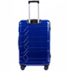 Большой пластиковый чемодан на 4 колесах Wings PC185 L синий royal blue - изображение 2