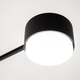 Люстра RAY SLIM 3xGX53 BLACK черная Luminaria (потолочный светильник под 3 сменные LED лампы GX53) Ø670x55мм - изображение 3