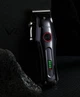 Тример VGR V-998 RED з 4 насадками та LED дисплеєм (46243-V-998 RED_369) - изображение 9