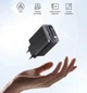 Мережевий зарядний пристрій Anker Nano USB-C 35W компактний високошвидкісний блок живлення з вбудованим кабелем - Black - зображення 5