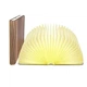 Настольный светодиодный ночник в виде книги UKC Folding Book Lamp арт.29954, светлое дерево - изображение 2