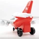 Электронная копилка-сейф с кодовым замком и отпечатком пальца самолет Carton Bank "Aircraft" 6688-33, красный - изображение 2