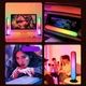 Светодиодные панели 25 см 2шт RGB Ambiance Light Bar от USB и с пультом, черные - изображение 4