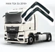 Дефлекторы окон Ветровики MAN TGX TGS (2018+) самоклеющейся - изображение 2