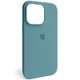 Чехол Fiji Silicone Case для Apple iPhone 14 Pro бампер накладка Soft Touch с микрофиброй Cactus - изображение 1
