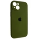 Чехол Fiji Silicone Case Full Camera для Apple iPhone 14 бампер накладка с защитой камеры Forest Green - изображение 1