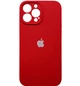 Чехол Fiji Silicone Case Full Camera для Apple iPhone 13 Pro Max бампер накладка с защитой камеры Dark Red - изображение 1