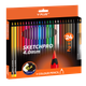 Олівці Y-Plus+ SKETCHPRO 4.0 24+2 кольори - зображення 1