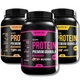 Набор гранолы с протеином Power Protein 4 Nuts, Wild Berries и Choco Nuts, 3000 г Gregory Mill GG-10-508 - изображение 1